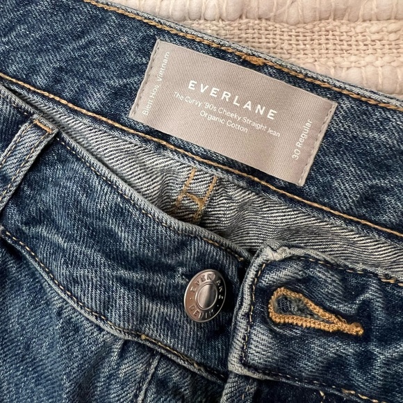 Everlane Denim - Everlane Curvy ‘90s Cheeky Straight Jean Size 30R